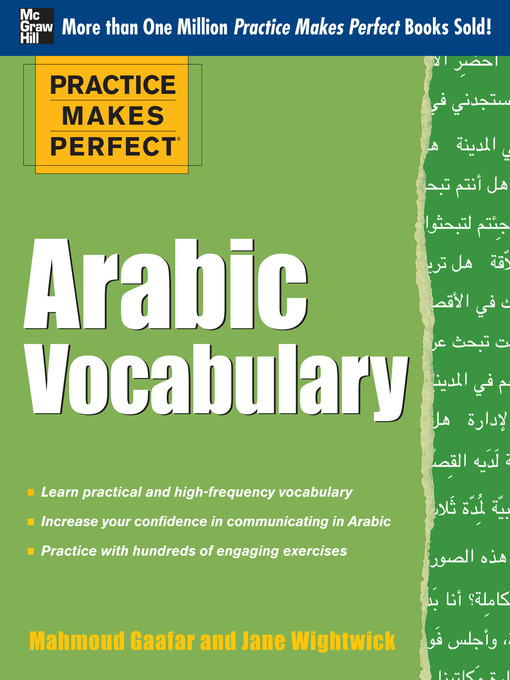 Title details for Arabic Vocabulary by Jane Wightwick - Available